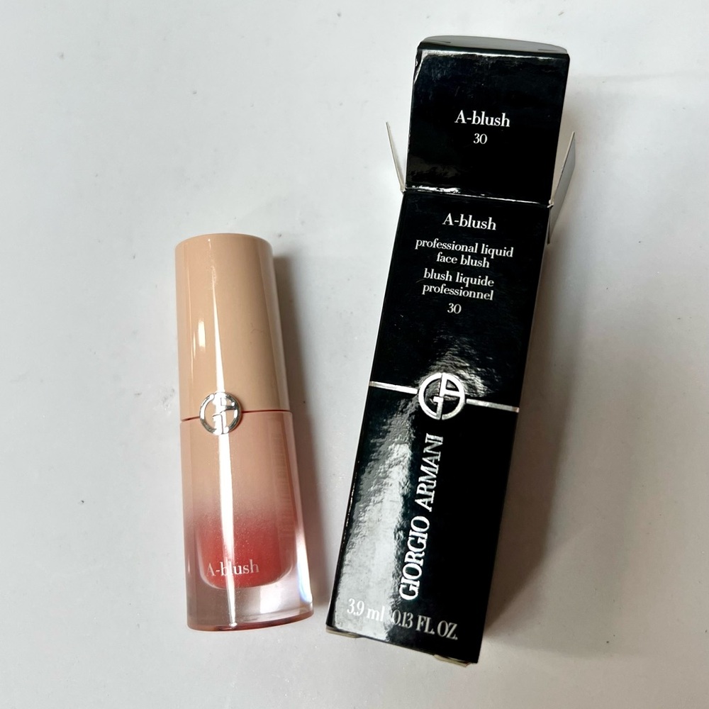 Giorgio Armani Liquid Face Blush A - Blush 30 3.9 ml / 0.13 oz New In Box